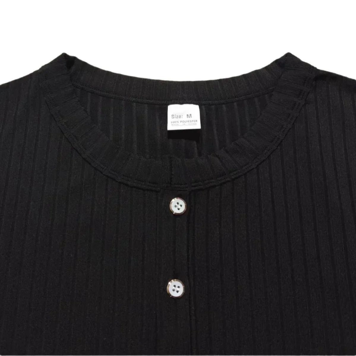 Herren Henley T-Shirt Regular Fit Freizeit mit Strukturmuster
