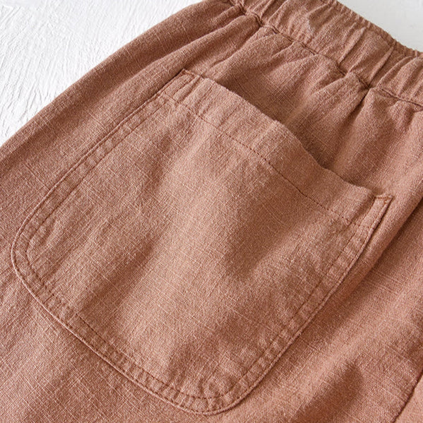 Shorts Herren Relaxed Fit Freizeit mit Kordelzug und Seitentaschen