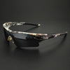 Herren Sport-Sonnenbrille I Velo Brille Wraparound Verspiegelt Outdoor