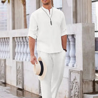 Herren Sommer Set Relaxed Fit Freizeit Sommer
