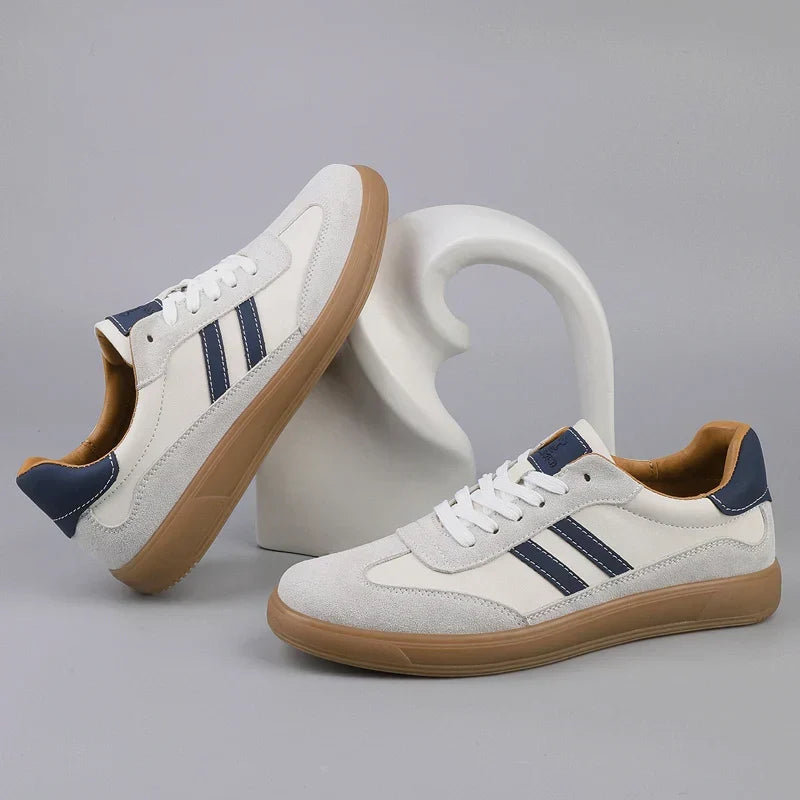 Herren Sneaker im Retro-Design mit Schnürung