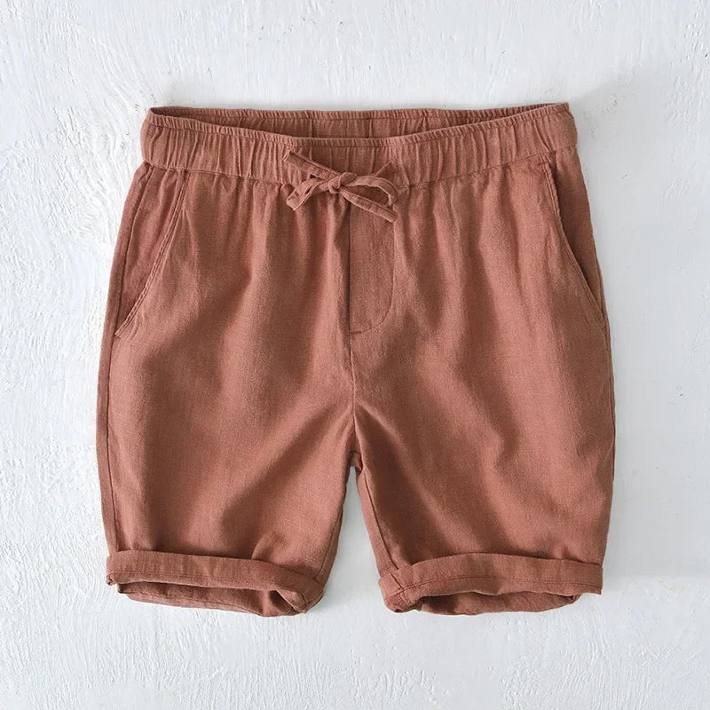 Shorts Herren Relaxed Fit Freizeit mit Kordelzug und Seitentaschen