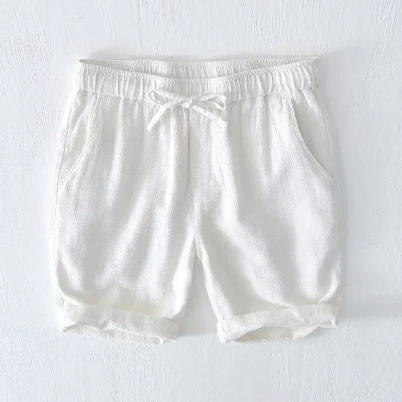 Shorts Herren Relaxed Fit Freizeit mit Kordelzug und Seitentaschen