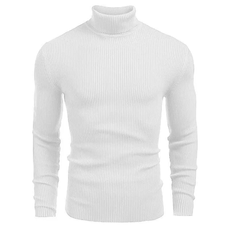 Herren Rollkragenpullover in schmaler Passform