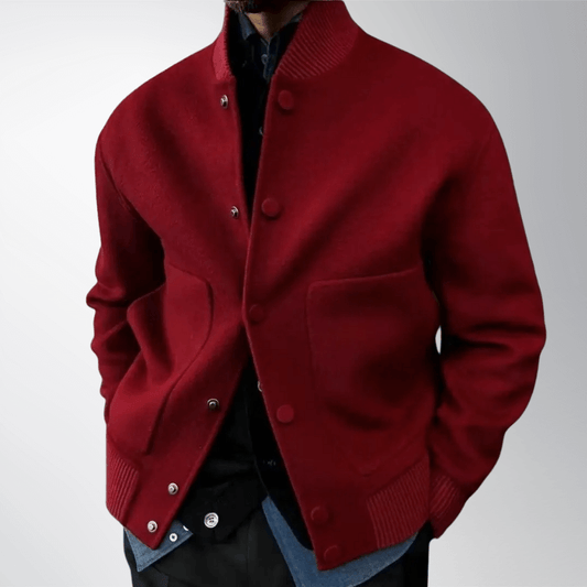Herren Jacke mit cleaner Silhouette