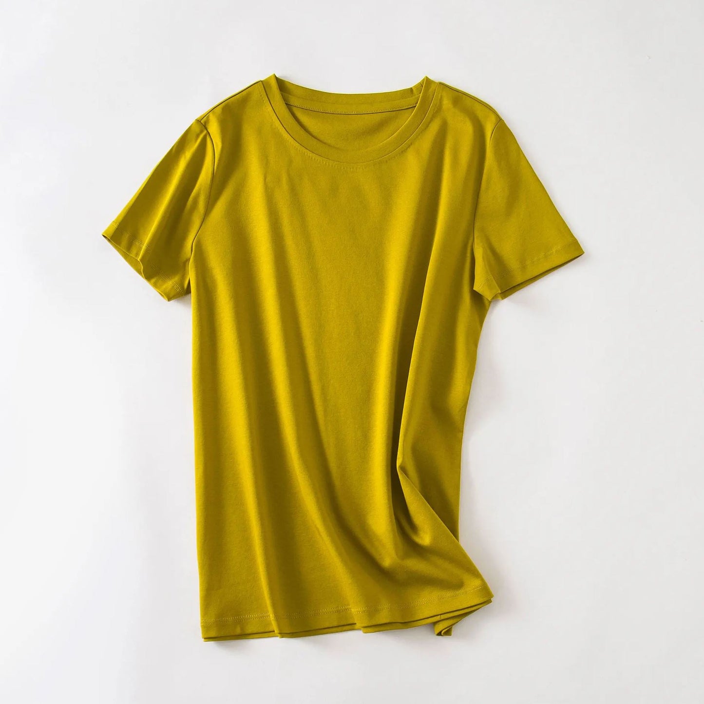 Minimalistisches Damen T-Shirt Regular Fit Freizeit