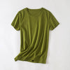 Minimalistisches Damen T-Shirt Regular Fit Freizeit