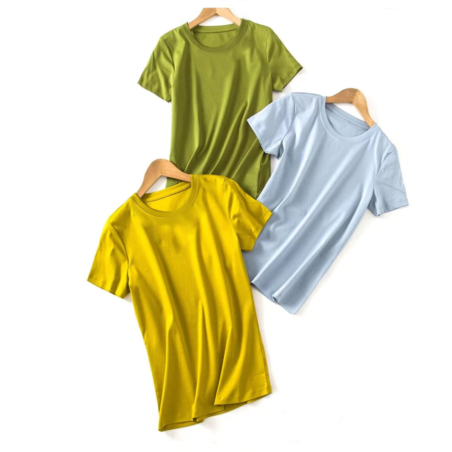 Minimalistisches Damen T-Shirt Regular Fit Freizeit