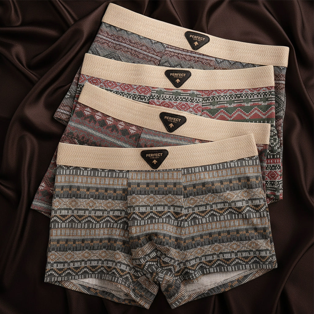 Boxershorts Herren Regular Fit Freizeit Atmungsaktiv