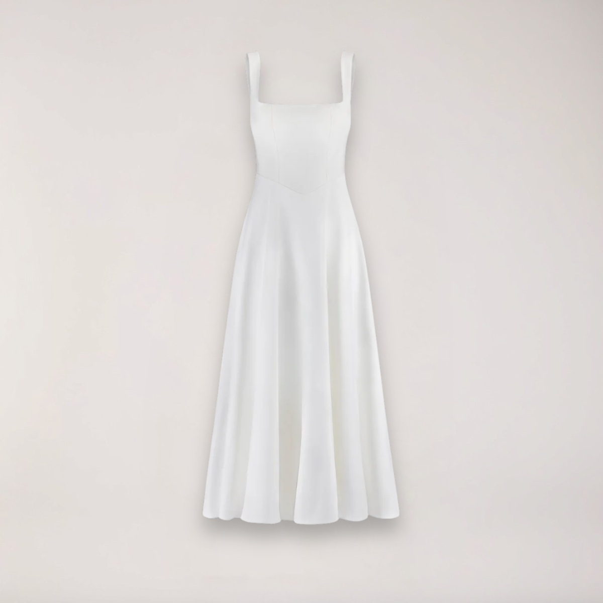 Damen Midi Kleid Slim Fit Freizeit Elegant