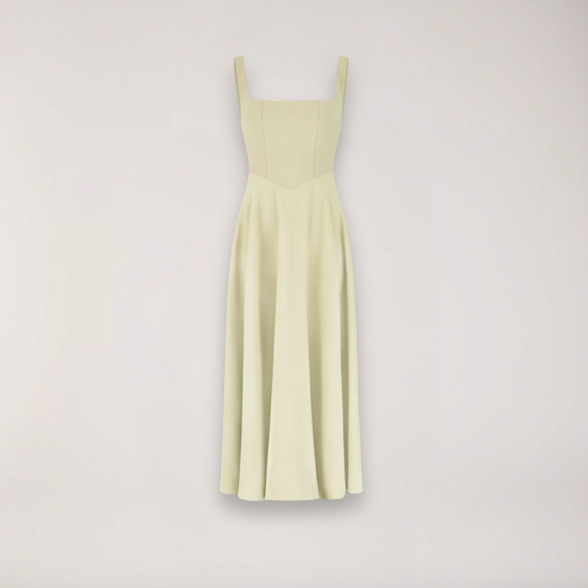 Damen Midi Kleid Slim Fit Freizeit Elegant