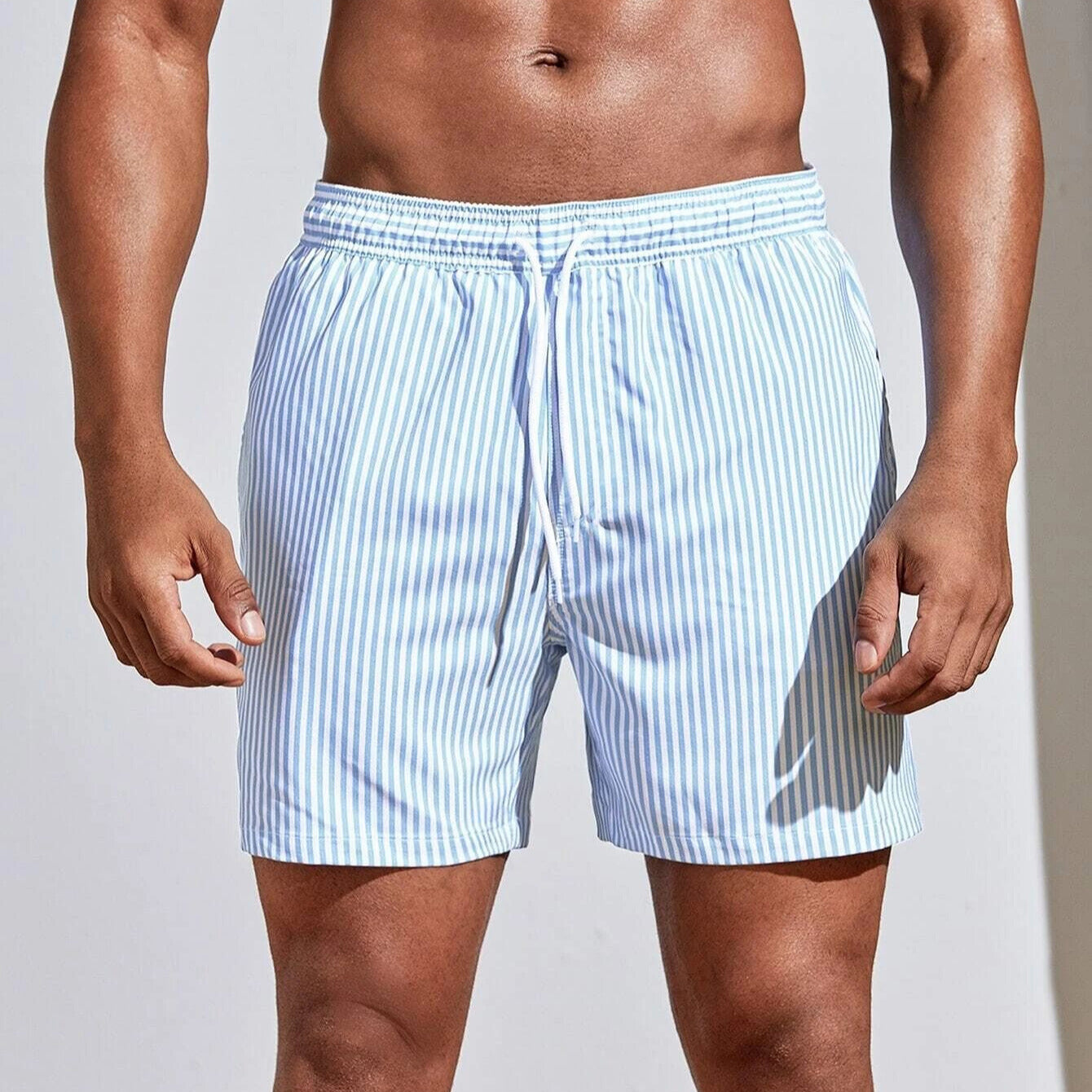 Badeshorts Herren Regular Fit Sommer Freizeit