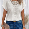 Damen T-Shirt Regular Fit Sommer Kurzarm Freizeit