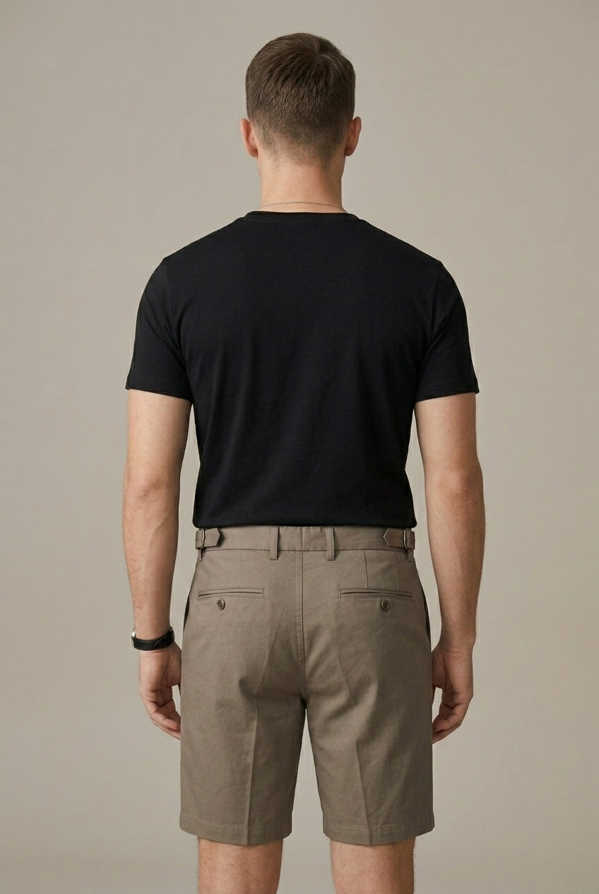 Chino Shorts Herren Maßgeschneidert Smart Casual Frühling & Sommer