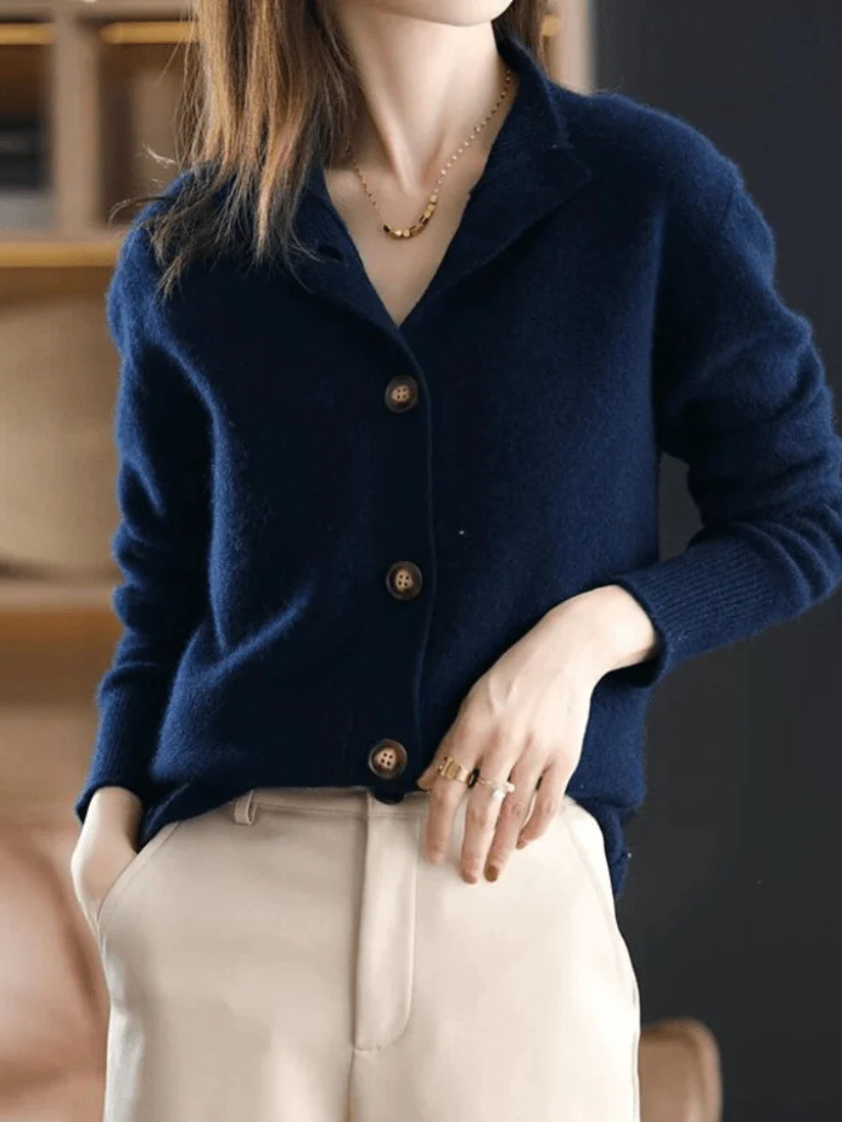 Damen Cardigan klassisch – Regular Fit, Freizeit