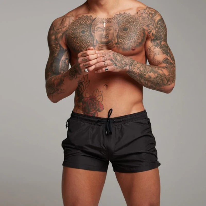 Badeshorts Herren Stretch Schnell trocknend Sommer
