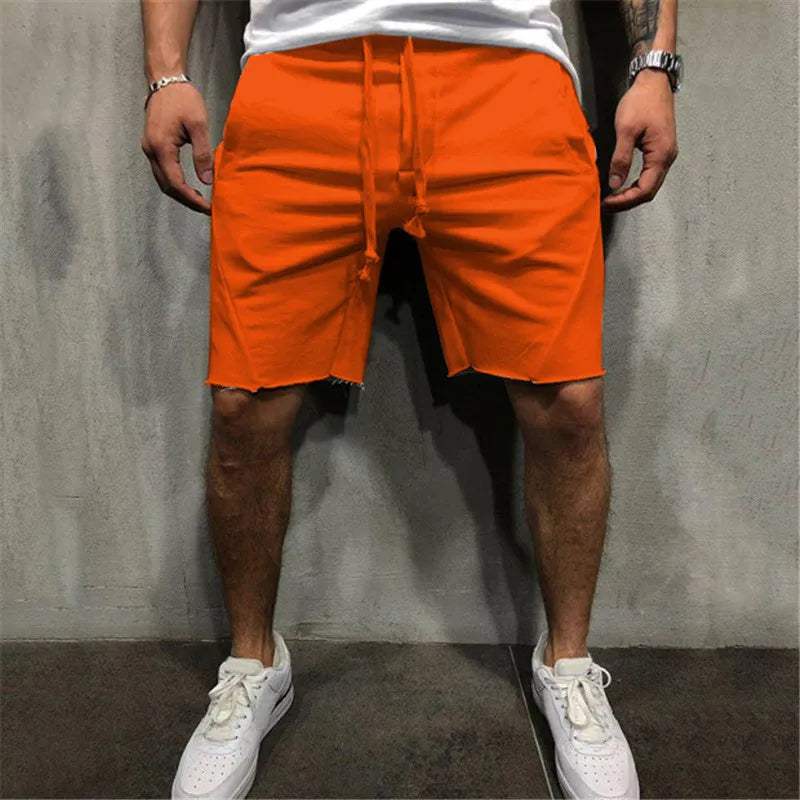 Shorts Herren Relaxed Fit Freizeit Frühling & Sommer