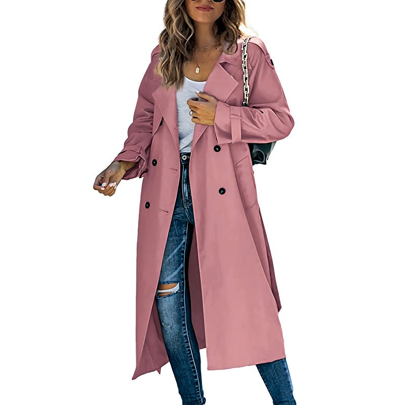 Damen Trenchcoat mit schmaler Silhouette