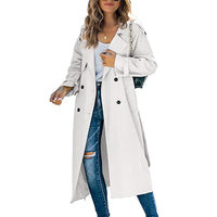 Damen Trenchcoat mit schmaler Silhouette