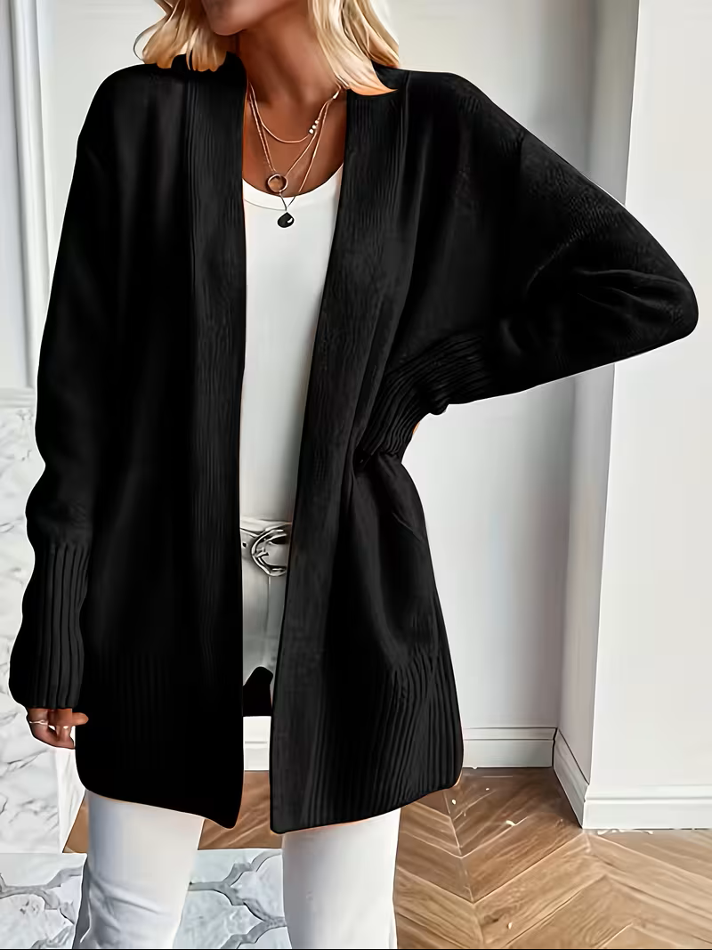 Damen Cardigan fließend – Relaxed Fit, Casual