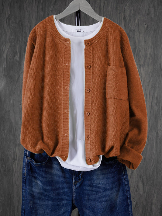 Damen Cardigan mit Knopfleiste – Slim Fit