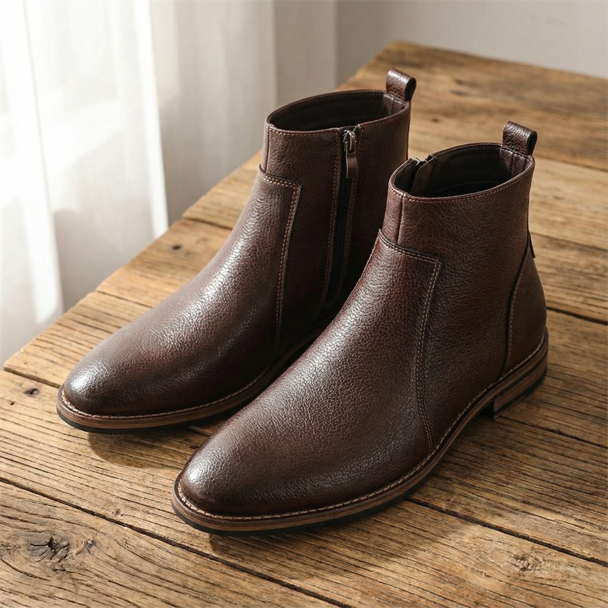 Herren Stiefel mit gepolstertem Innenfutter