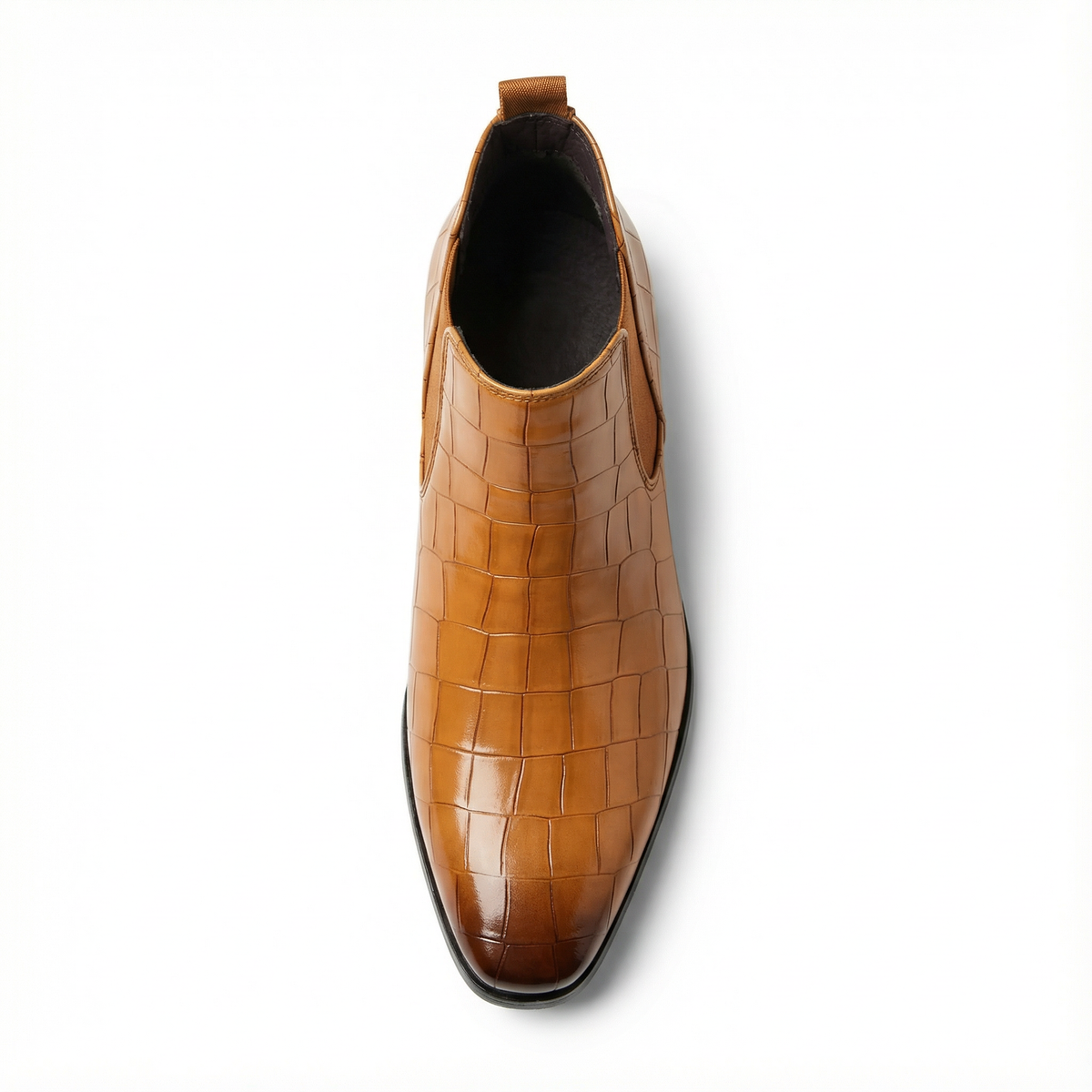 Herren Chelsea Boots mit Prägemuster