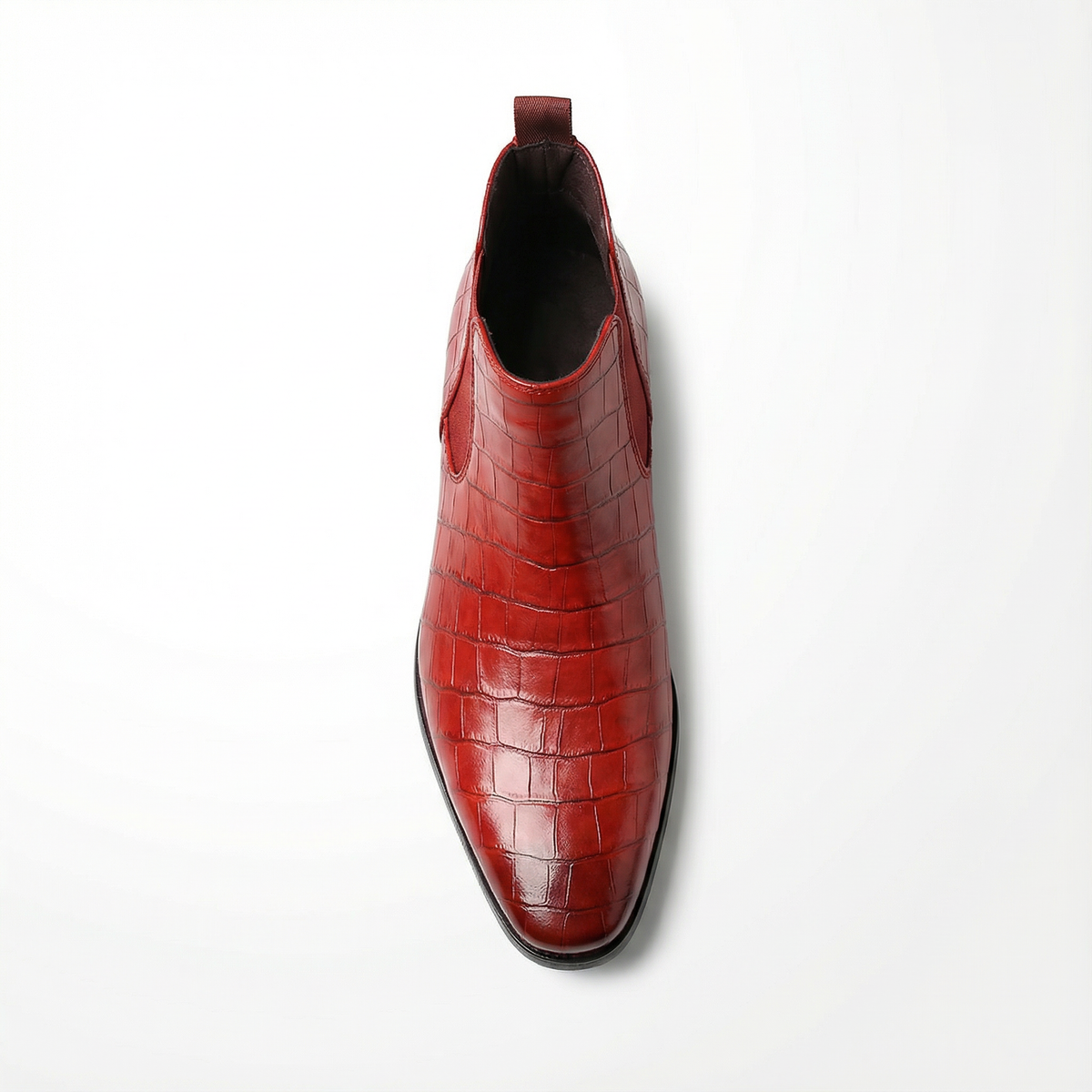 Herren Chelsea Boots mit Prägemuster