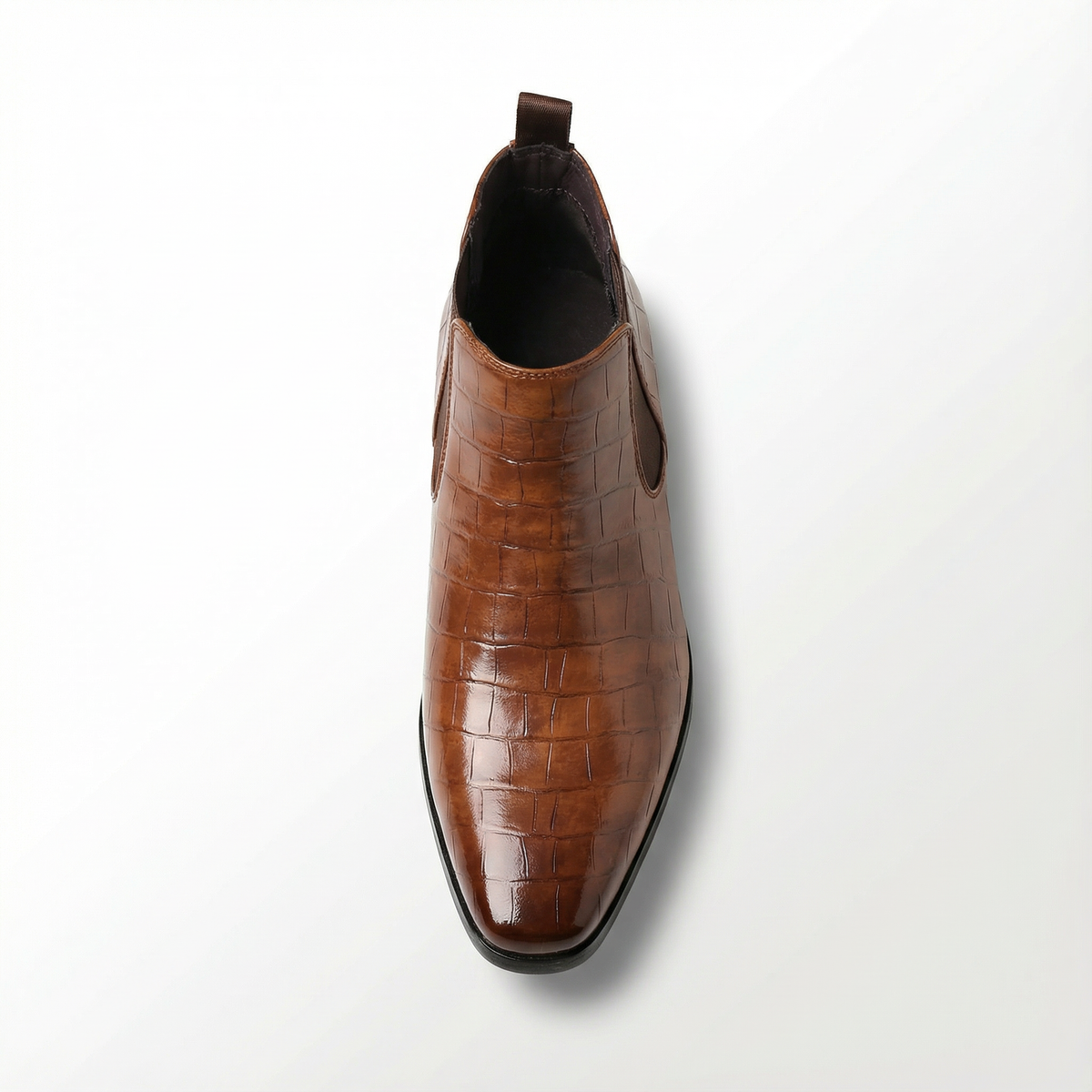Herren Chelsea Boots mit Prägemuster