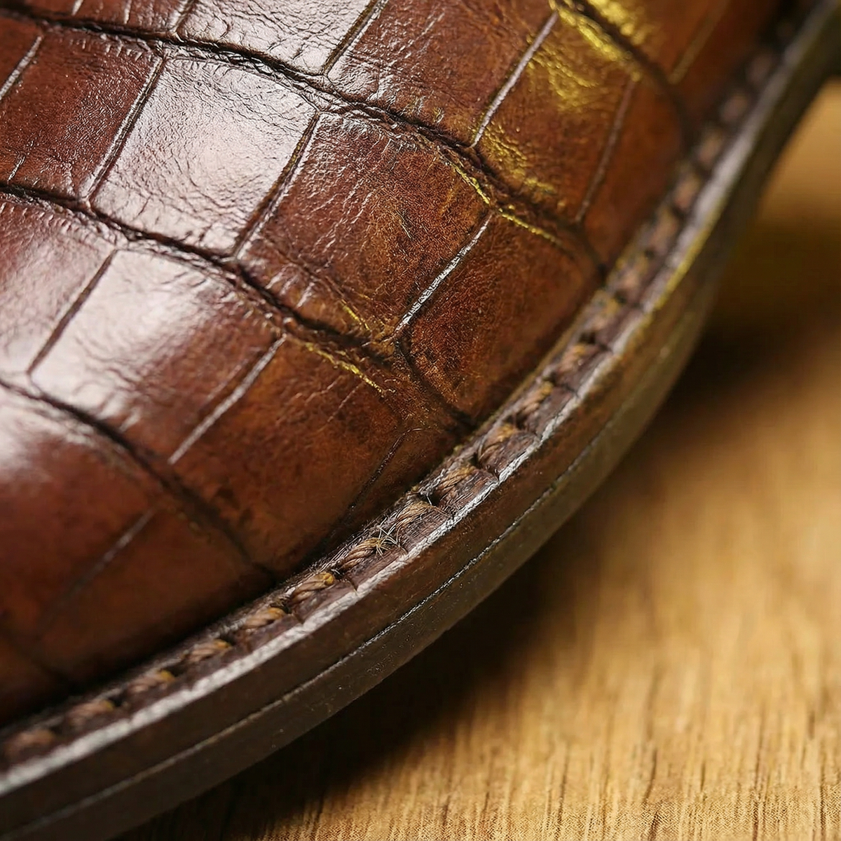 Herren Chelsea Boots mit Prägemuster