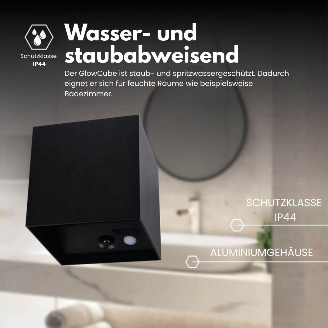 Kabellose LED Wandleuchte Minimalistisch Modern für Innen und Außen