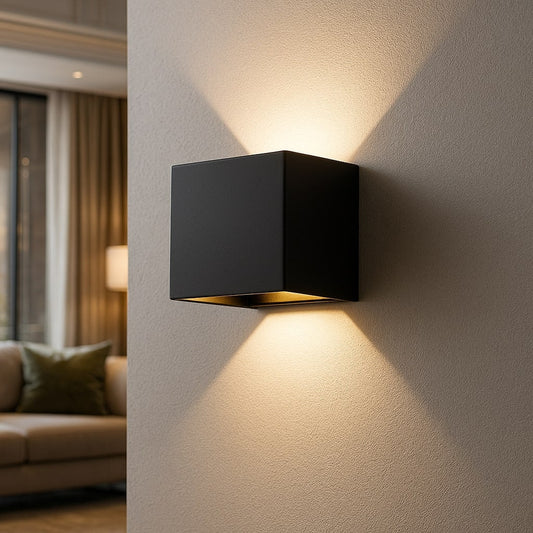 Kabellose LED Wandleuchte Minimalistisch Modern für Innen und Außen