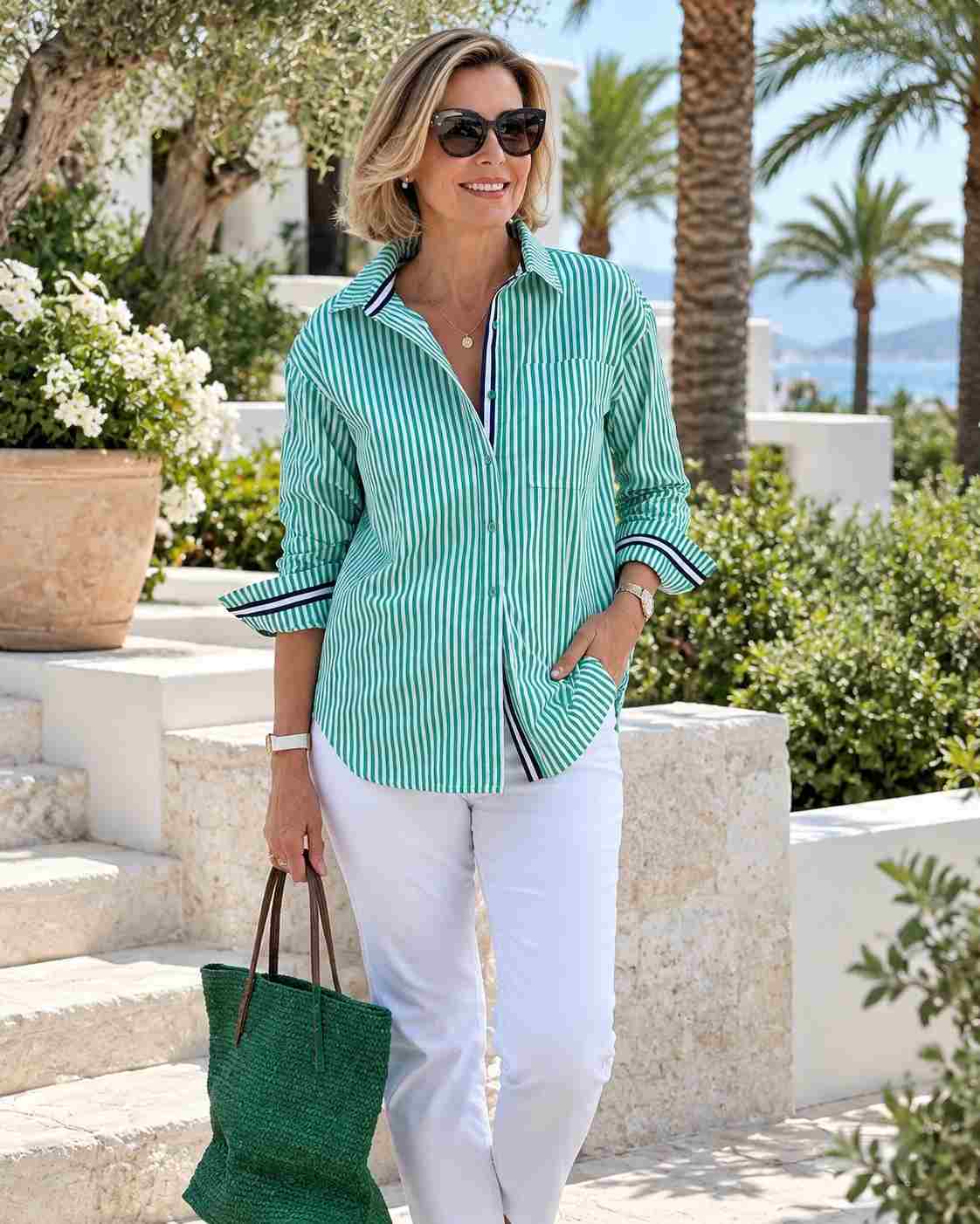 Damen Bluse | Mehrfarbiges Modell für Alltag und Freizeit