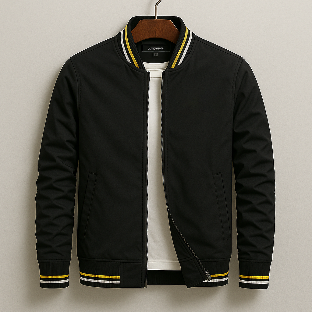 Jacke Herren Regular Fit Stehkragen Freizeit