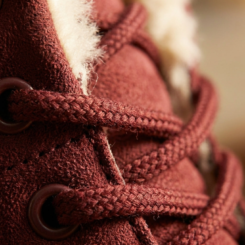 Damen Stiefeletten in Lederoptik mit schmalem Schaft