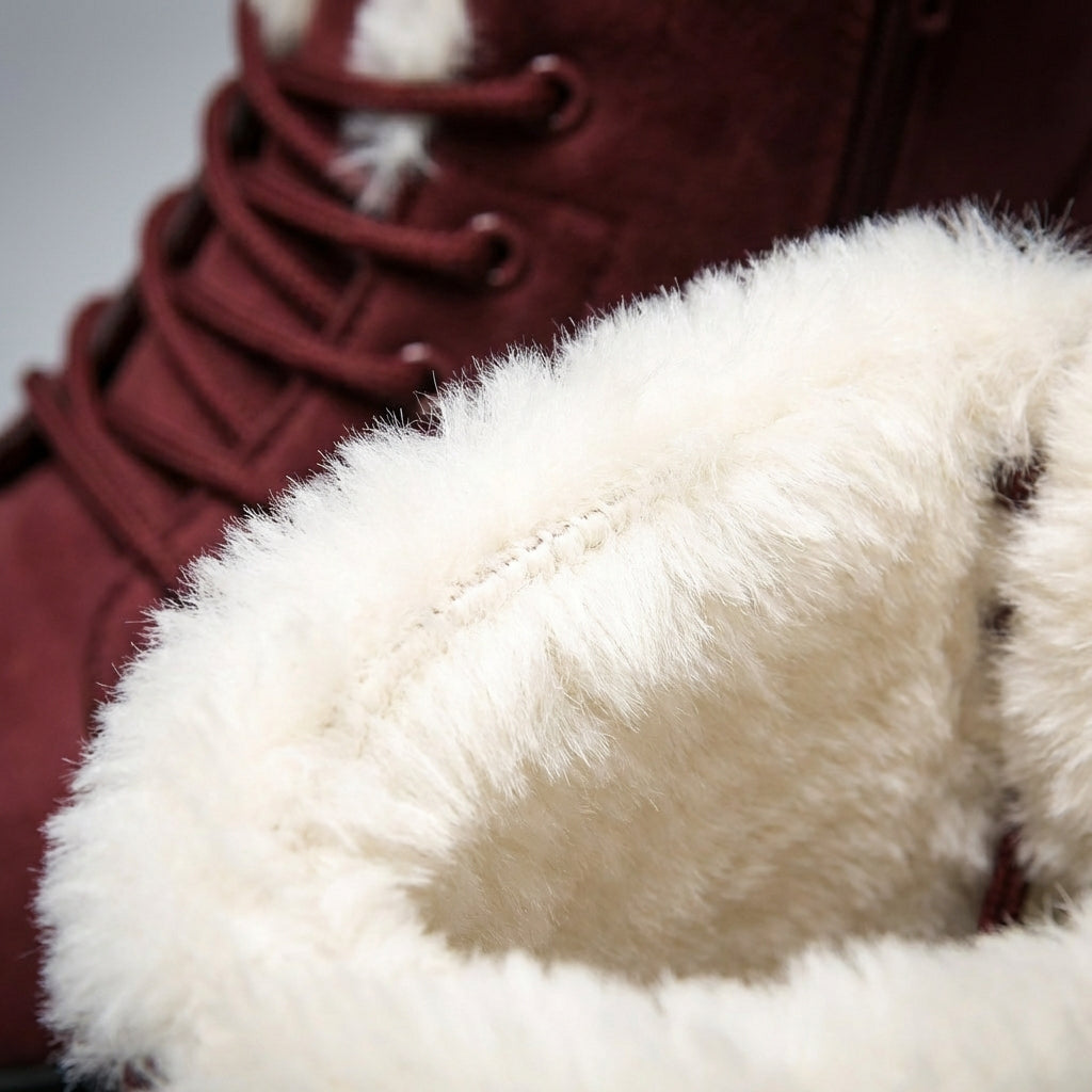 Damen Stiefeletten in Lederoptik mit schmalem Schaft