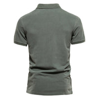 Poloshirt Herren Regular Fit Casual V-Ausschnitt