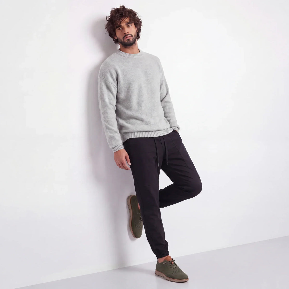 Herren Sneaker mit gepolsterter Sohle