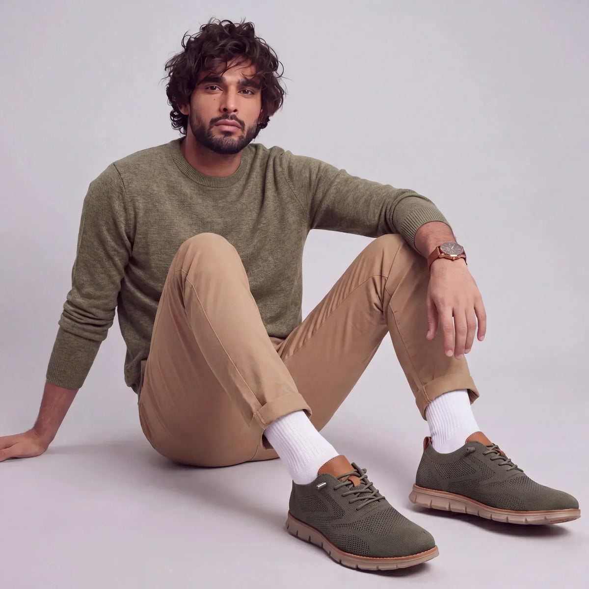 Herren Sneaker mit gepolsterter Sohle