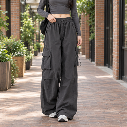 Damen Hose mit weitem Bein – Relaxed Fit