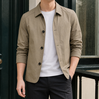 Damen Jacke mit Knopfleiste & Spitzkragen – Regular Fit