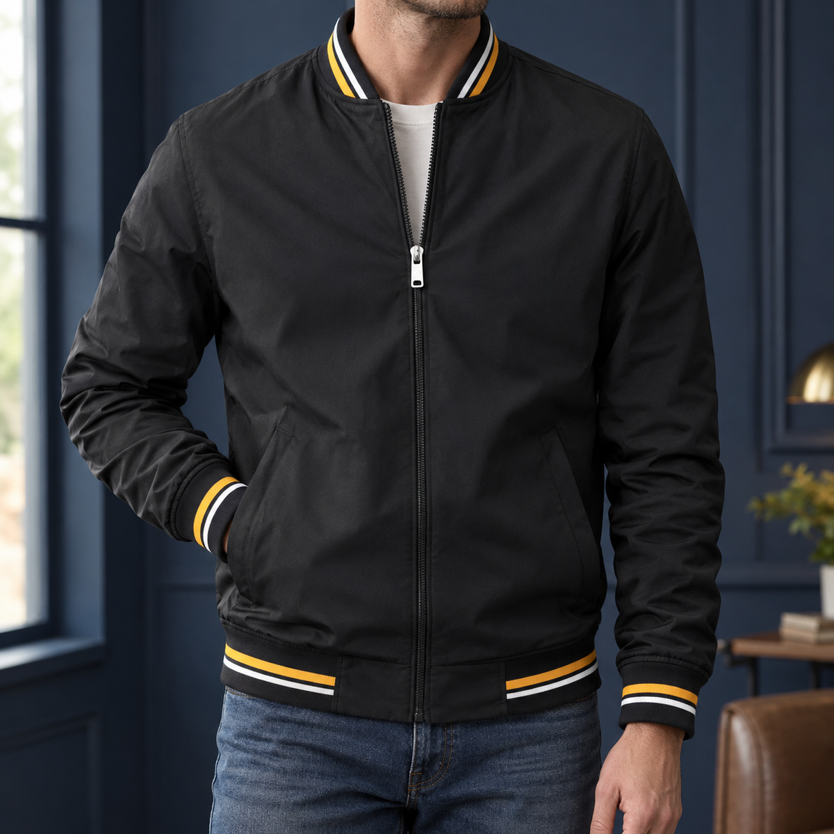 Herren College-Jacke Varsity – Regular Fit