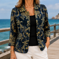 Damen Jacke mit Barockmuster
