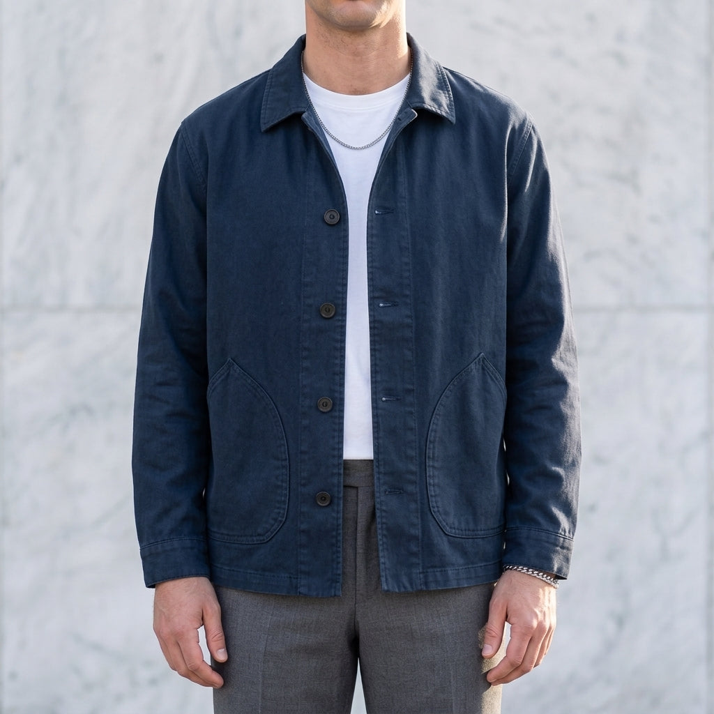 Herren Arbeitsjacke Oversize – Freizeit