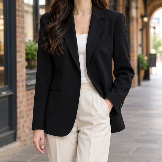 Damen Slim Fit Blazer Business Elegant Roseline