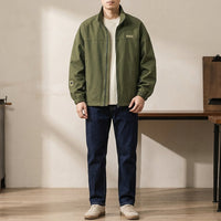 Herren Zip-Jacke Alltag – Relaxed Fit
