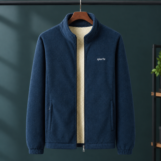 Damen Fleecejacke mit Stehkragen – Regular Fit