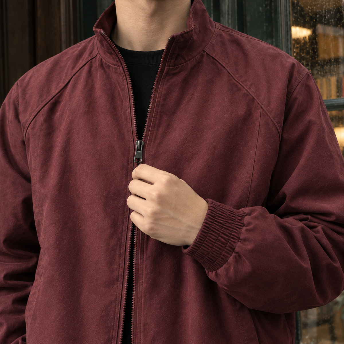 Damen Pilotenjacke – Relaxed Fit, Freizeit