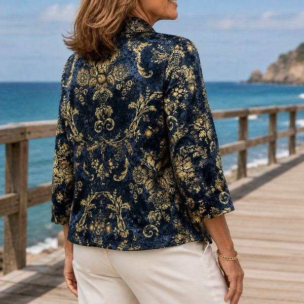Damen Barockjacke Relaxed Fit Elegant für besondere Anlässe