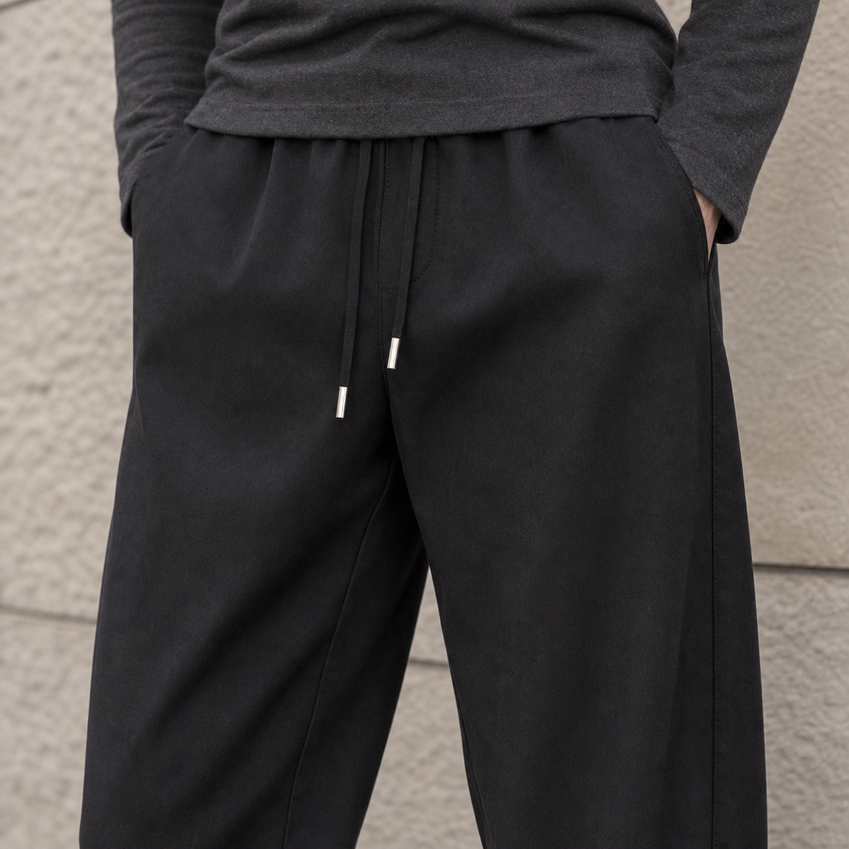 Herren Hose mit weitem Bein – Relaxed Fit